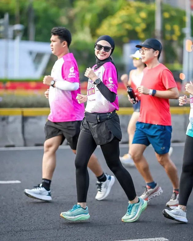 Zee Zee Shahab Lari bareng komunitas