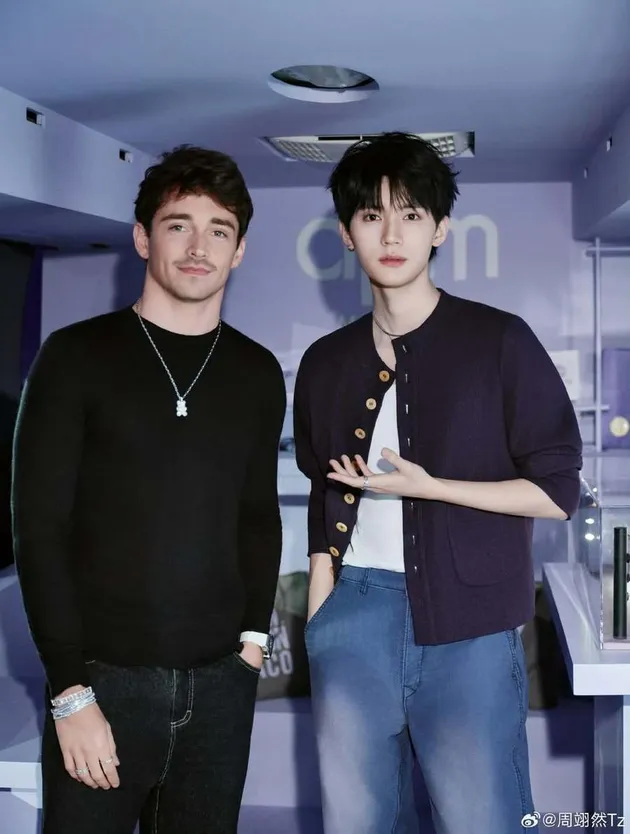 Potret Zhou Yiran dan Charles Leclerc