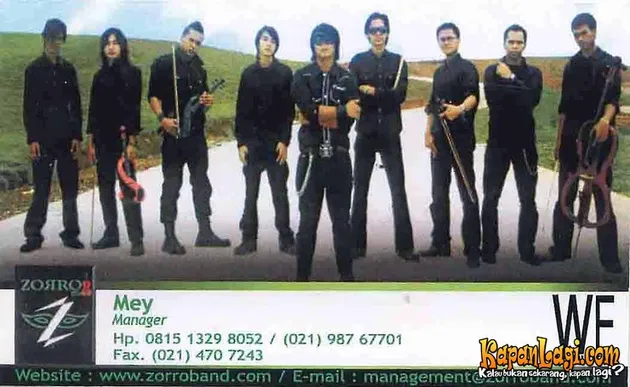 zorro band