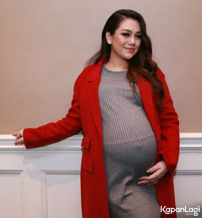 Celine syuting 'RUQYAH' saat hamil © KapanLagi.com®/Agus Apriyanto