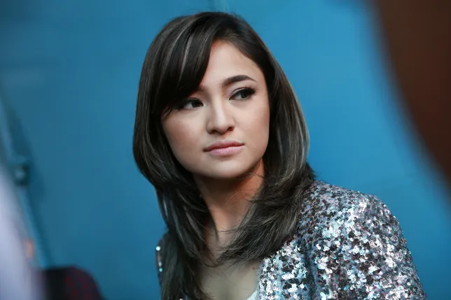 Marshanda menjelaskan kalau syuting film horor kali ini jadi pengalaman pertamanya © KapanLagi.com/Agus Apriyanto