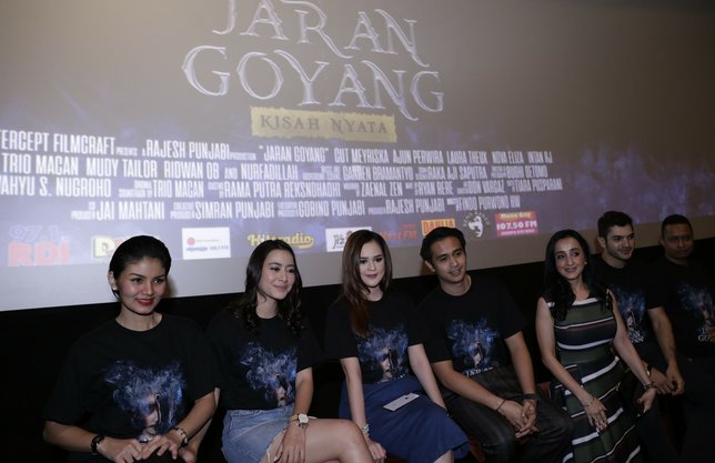 Syuting Film Horor 'JARAN GOYANG', Trio Macan Bikin Kru 