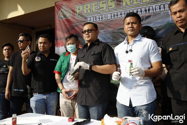 Reza Bukan ditangkap karena memakai dan memiliki narkoba. © KapanLagi.com/Akbar Prabowo Triyuwono