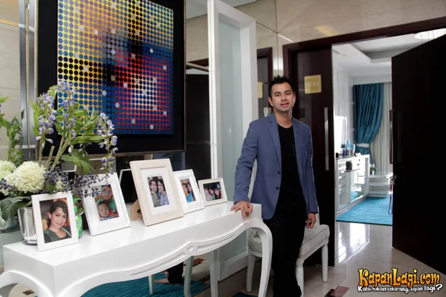 Mewah dan Nyaman, Apartemen Raffi Ahmad Penuh Warna Tosca 