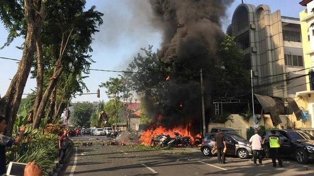 Detik-detik insiden pengeboman di Surabaya / Credit: Liputan6.com