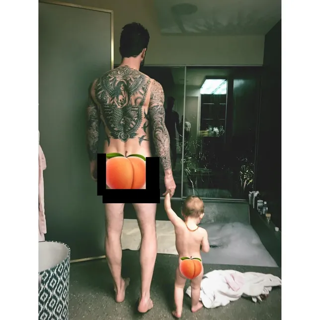 Behati unggah foto tanpa busana suaminya © Instagram.com/behatiprinsloo