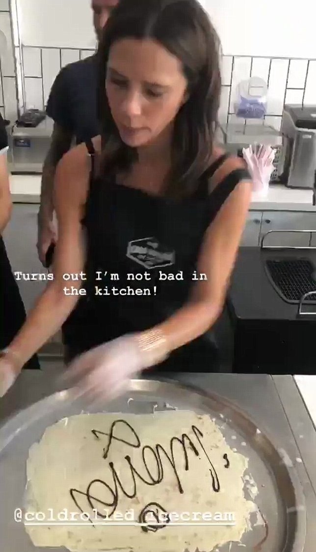 Posh Spice akhirnya merasa jago di dapur. (instagram.com/victoriabeckham)