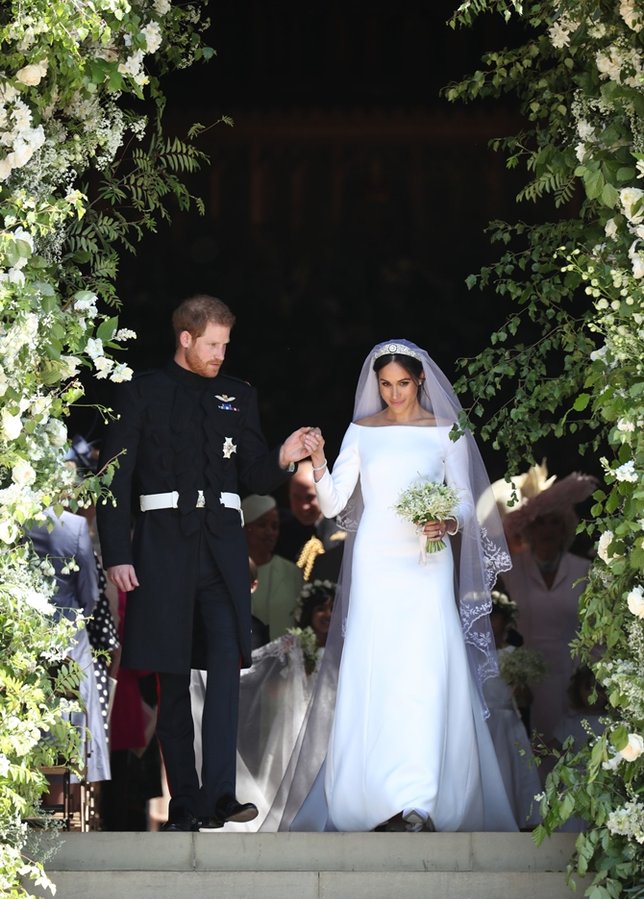 Meghan Markle Kenakan Gaun Pengantin Karya Givenchy