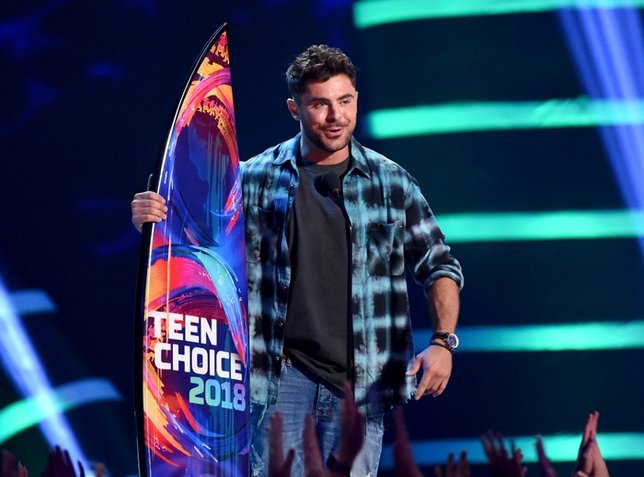 Zac mendapatkan 3 penghargaan di Teen Choice Awards 2018. (AFP)