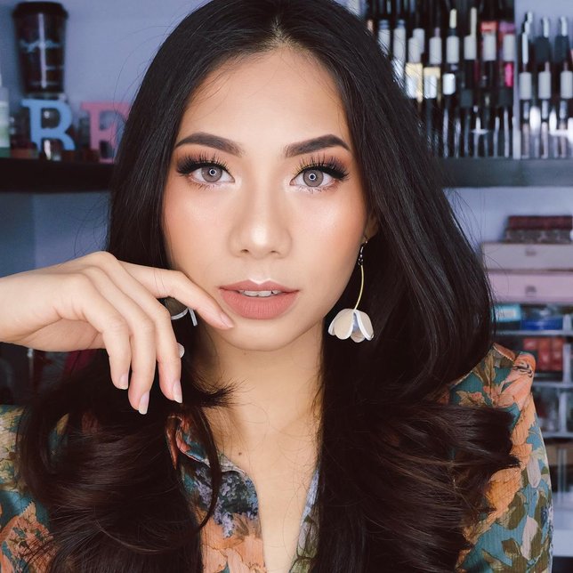 Makeup Abel yang selalu flawless dan sempurna! © instagram.com/abellyc