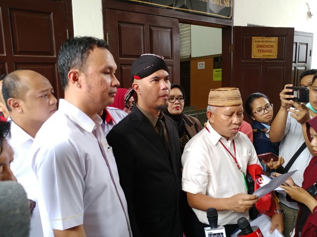 Ahmad Dhani mengaku tidak takut mengatakan kebenaran seperti yang ia lakukan selama ini © KapanLagi.com/Akbar Prabowo Triyuwono