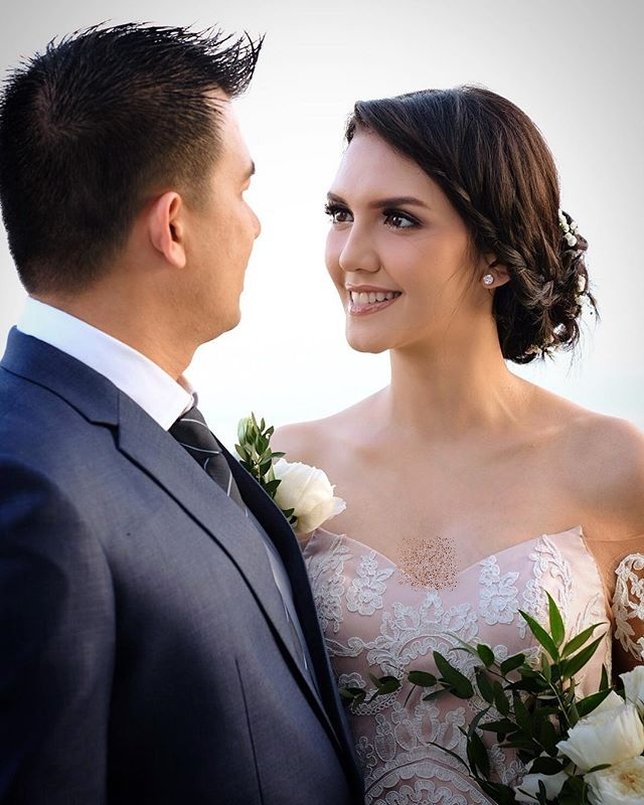 Foto Pernikahan Alexa Key dan Mothy  © Instagram.com/hepidavid