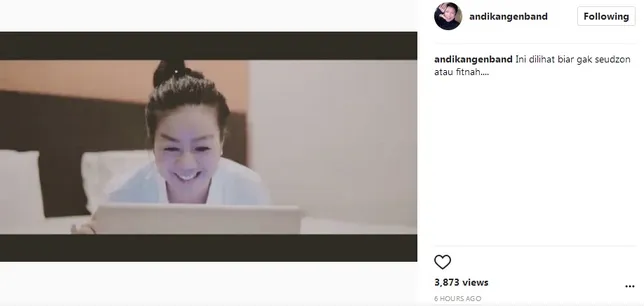 Andika Kangen Band ternyata berduet dengan perempuan ini ©instagram/andikangenband