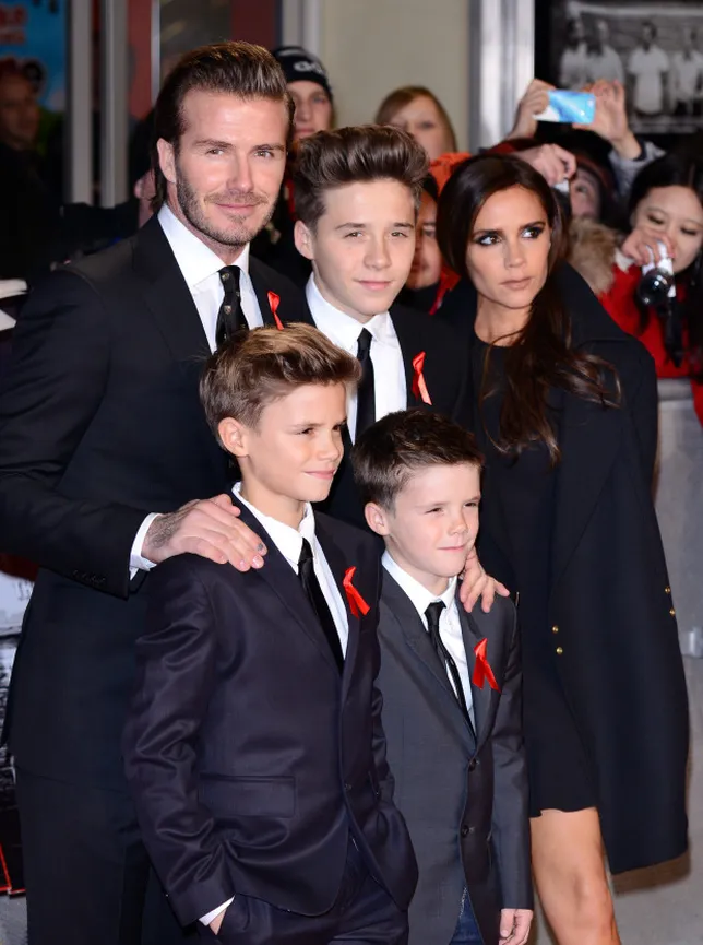 Keluarga Beckham © Metro