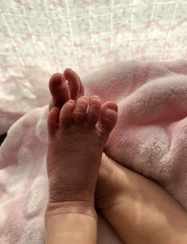 Postingan foto perdana baby Gio yang dipamerkan Behati © instagram.com/behatiprinsloo