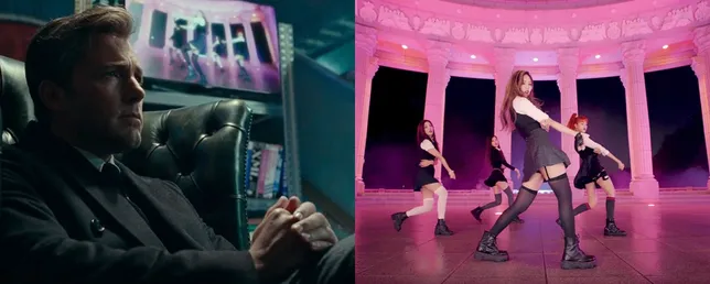 Salah satu scene dari trailer JUSTICE LEAGUE yang menayangkan musik video BLACKPINK. /©istimewa