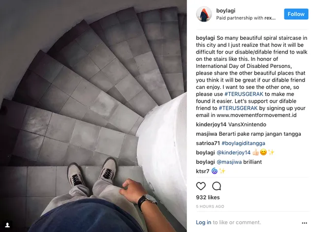 Instagram Feed Banjir oleh TerusGerak dari Para Seleb