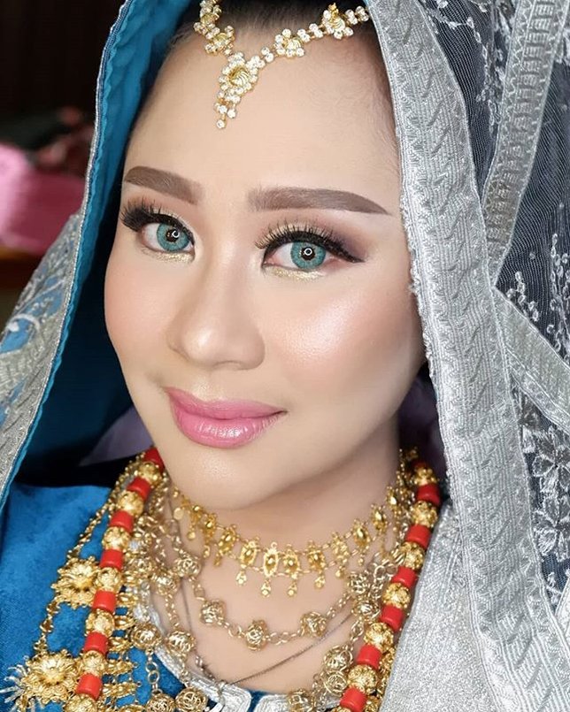 Cantiknya Chikita Meidy di momen akad nikah. Credit: via instagram.com/illuxion_makeup