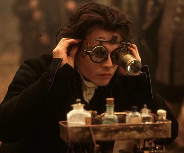 Peran Johnny Depp dalam film SLEEPY HOLLOW di tahun 1999. © Paramount Pictures