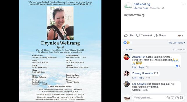 Deynica Welirang, Cucu Orang Terkaya di Indonesia Meninggal Dunia