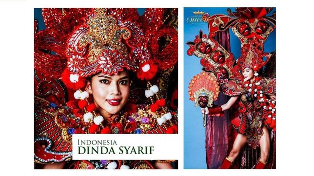 Dinda Syarif ingat kodratnya sebagai laki-laki. (Credit: instagram.com/missinternationalqueen)