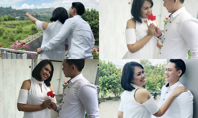 Foto ala prewedding Elly Sugigi & Irfan (credit : instagram.com/elysugigi_real_)