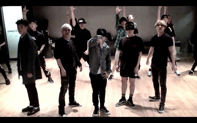 Big Bang latihan dance bareng HITECH (Credit: youtube.com/Big Bang)