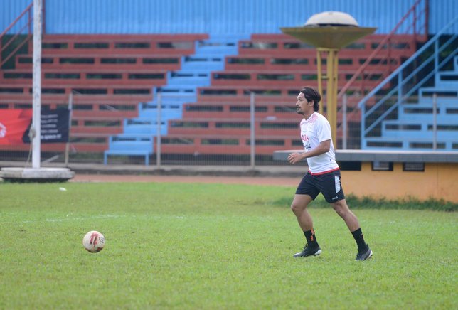 Ibnu Jamil sepak bola. foto: ©KapanLagi.com/Bayu Herdianto
