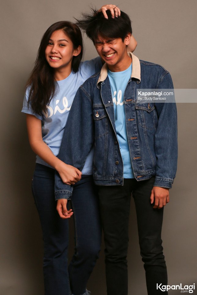 Vanesha Prescilla dan Iqbaal Ramadhan pemeran Milea dan Dilan (credit: kapanlagi.com/Budy Santoso)