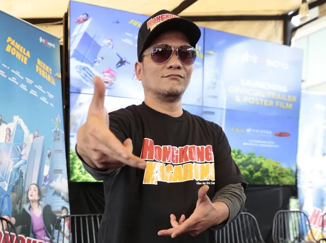 Iwa K alami kendala saat belajar bahasa Hongkong. © KapanLagi.com/Muhammad Akrom Sukarya