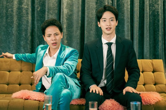 Jang Dong Yoon dan Ko Gun Han sebagai Doha dan James di LONG D © 12journey via hancinema