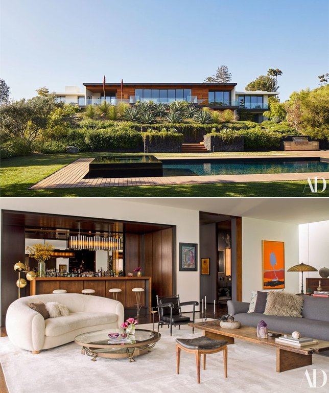 Rumah mewah Jennifer yang dijual © Architectural Digest