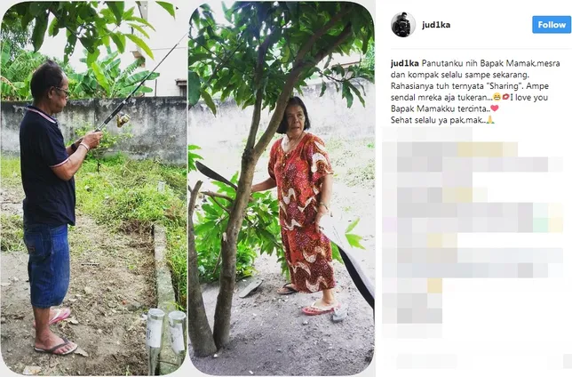 Rahasia mesra orangtua Judika, berbagi ©instagram/judika