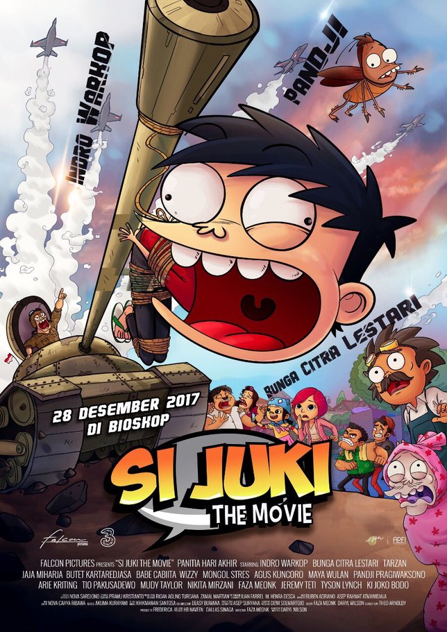 Ubah Konsep Begini Poster Versi Final SI JUKI THE MOVIE 