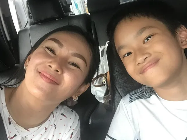 Azka Corbuzier berhasil menguatkannya disaat terpuruk. © Instagram/kalinaoctaranny