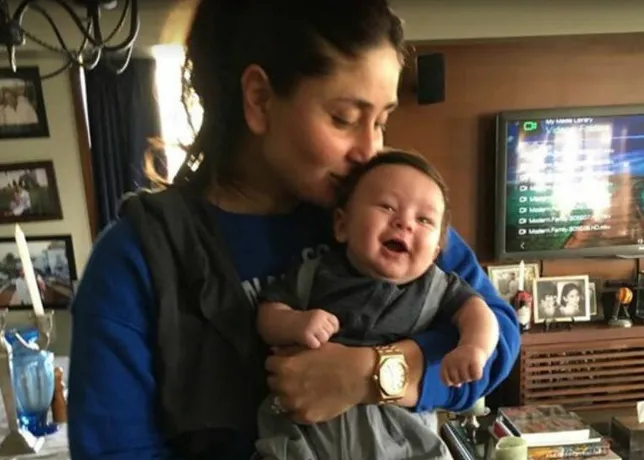 Kareena Kapoor gendong baby Taimur, cute ya ©stutisrivastava