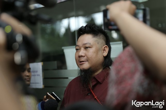 Mendengar tantangan Presiden Joko Widodo, produser Ki Kusumo mengatakan sanggup membuat film G30 S/PKI versi milenial Š KapanLagi.com/Muhammad Akrom Sukarya