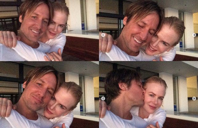 Keith Urban unggah foto selfie mesranya dengan Nicole Kidman untuk rayakan wedding anniversary mereka yang ke 11 di akun Instagramnya.