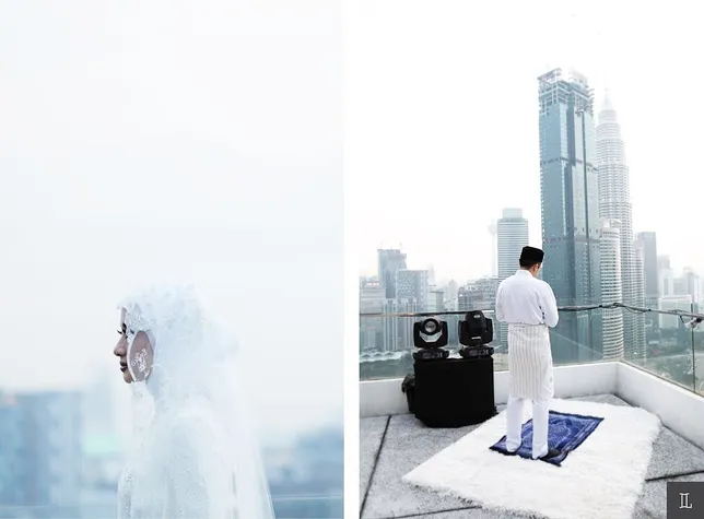 Posting Foto Engku Emran Salat Setelah Ijab Qobul, Laudya 