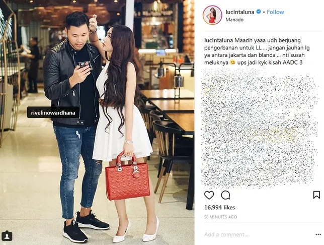 Hasil gambar untuk rivellino dan lucinta luna