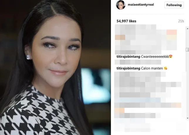 Maia bakal jadi manten? ©instagram/maiaestiantyreal