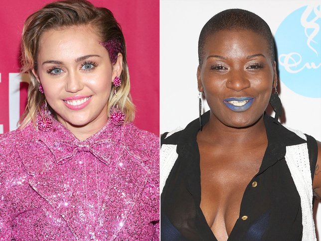 Miley Cyrus dan Janice Freeman Â© People