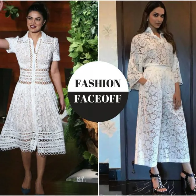 Siapa lebih cantik dengan bahan lace? ©pinkvilla