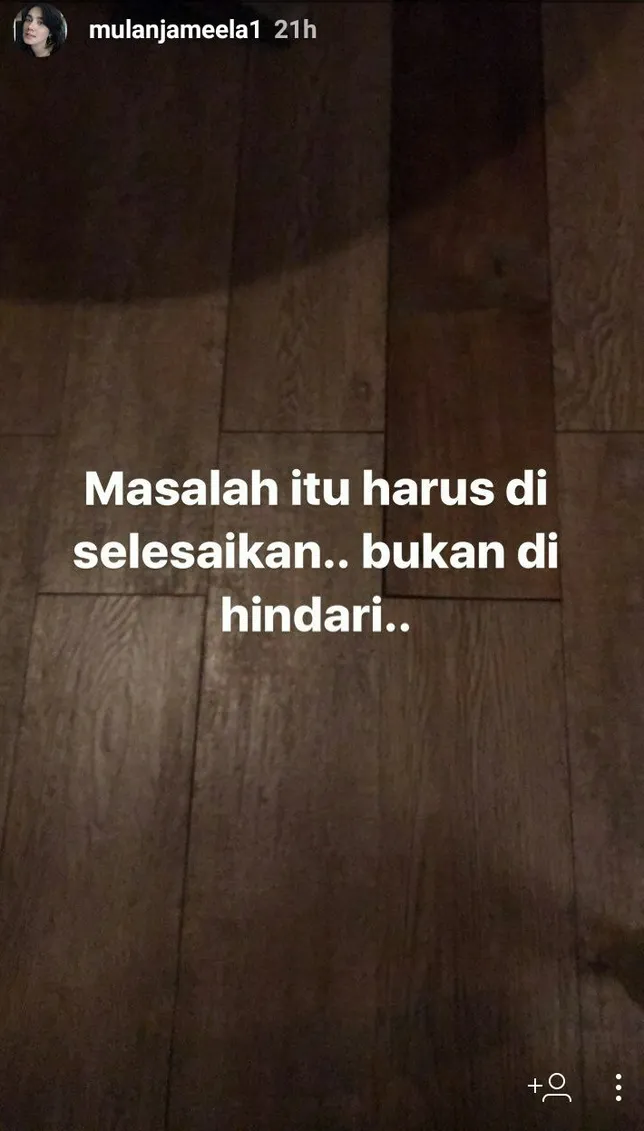Ada apa dengan Mulan? ©instagram/mulanjameela1