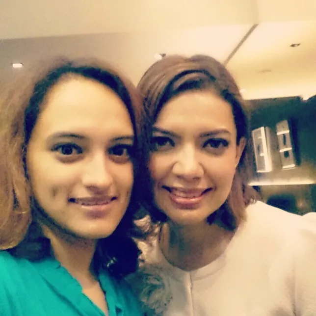 Najwa Shihab bersama sepupu (credit: Instagram.com/najwashihab)
