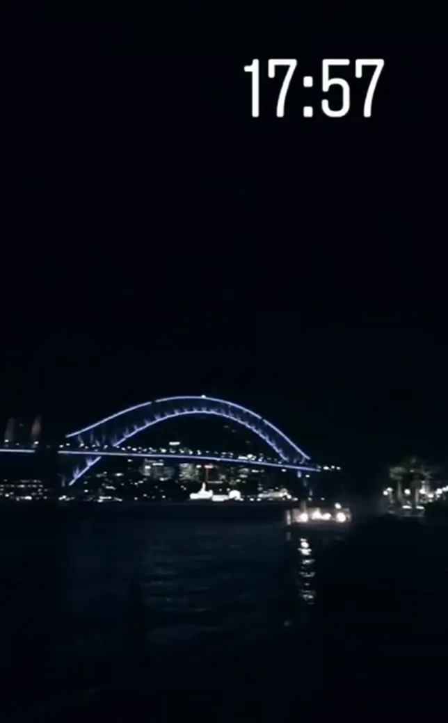 Sydney sudah gelap di sore hari ©instagram/nikitawillyofficial94