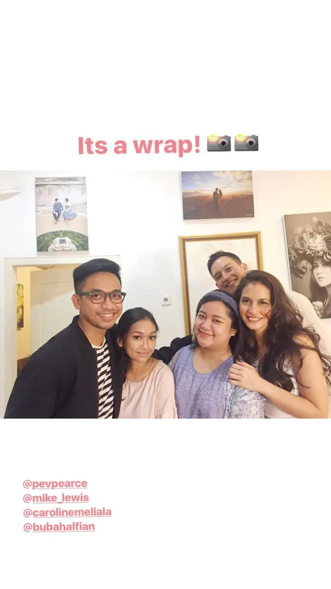 Gaya Mike lebih unik ©instagram/dierabachir