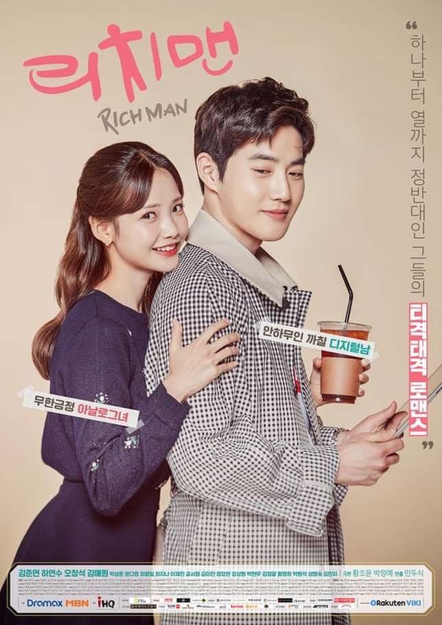 Poster drama Rich Man Poor Woman (Credit: Soompi.com)