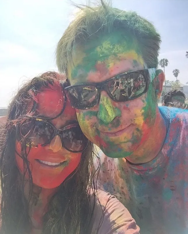 Preity rayakan Holi bareng Gene ©instagram/realpz