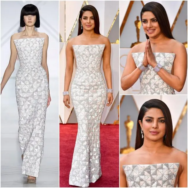Priyanka memakai gaun ini di acara Oscar 2017 ©pinkvilla